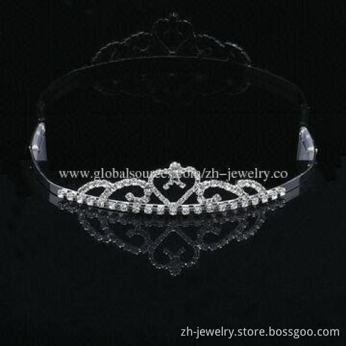 Birthday Rhinestone Crystal Tiara for Adults